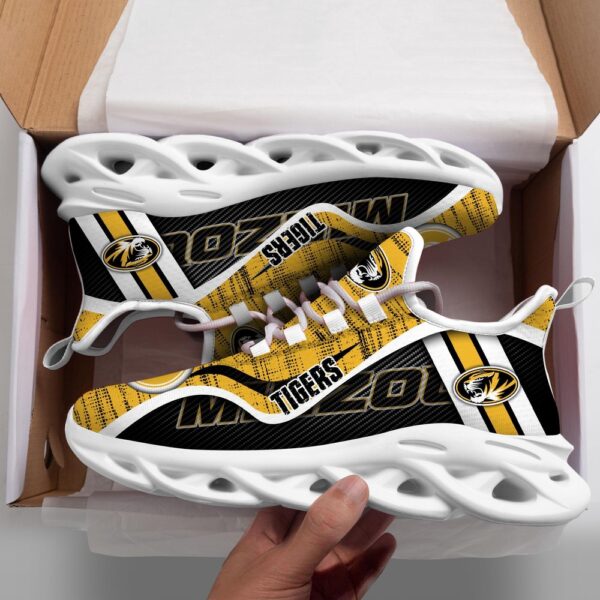 Customized NCAA Missouri Tigers Sneaker Max Soul Shoes Sole Elegance Walk