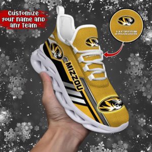 Customized NCAA Missouri Tigers Sneaker…