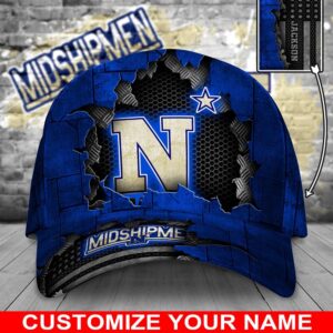 Customized NCAA Navy Midshipmen Baseball Cap Comfy Magic Headpiece 1 fpnyct.jpg