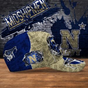 Customized NCAA Navy Midshipmen Baseball Cap Sleek Layers Of Bliss 2 x8tqyl.jpg