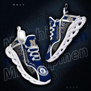 Customized NCAA Navy Midshipmen Sneaker Max Soul Shoes Stride Glamour 2 yflt51.jpg