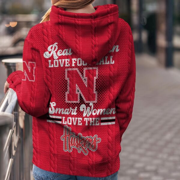 Customized NCAA Nebraska Cornhuskers Hoodie 3D Athletic Elegance For Fans