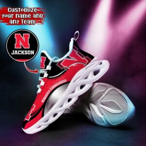 Customized NCAA Nebraska Cornhuskers Sneaker Max Soul Shoes Comfortable For Every Occasion 2 tb2qx4.jpg