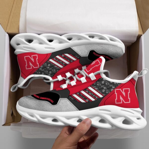 Customized NCAA Nebraska Cornhuskers Sneaker Max Soul Shoes Stride Elegance Parade