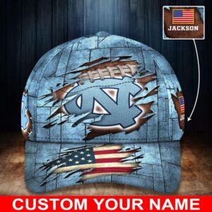 Customized NCAA North Carolina Tar Heels Baseball Cap Forward Streetwear Vibes 1 sknbin.jpg