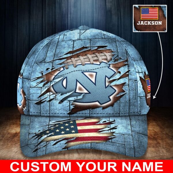 Customized NCAA North Carolina Tar Heels Baseball Cap Forward Streetwear Vibes