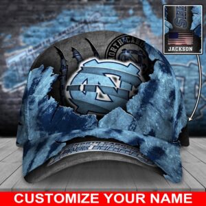 Customized NCAA North Carolina Tar Heels Baseball Cap Sleek Trends Parade 1 mddr1i.jpg