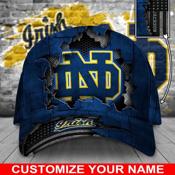 Customized NCAA Notre Dame Fighting Irish Baseball Cap Glamorous Hat Bliss