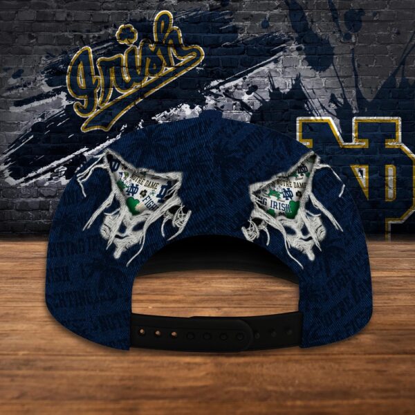 Customized NCAA Notre Dame Fighting Irish Baseball Cap Sporty Elegance Vibes