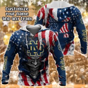 Customized NCAA Notre Dame Fighting…