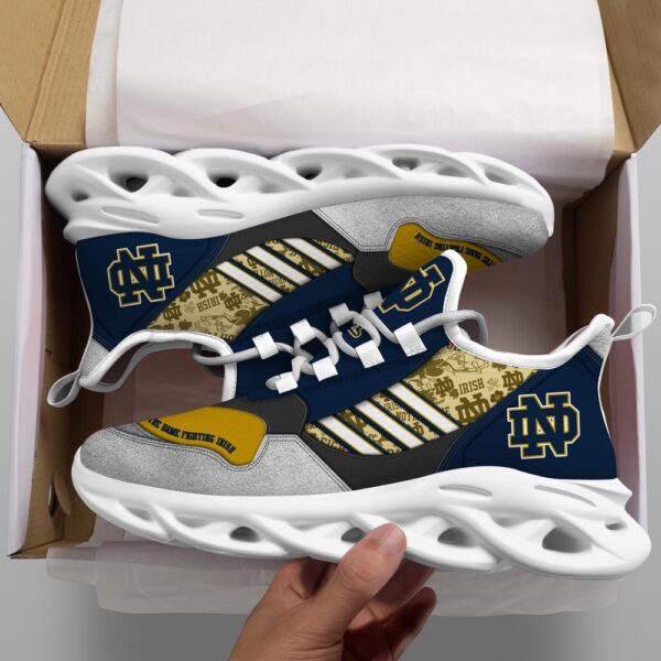 Customized NCAA Notre Dame Fighting Irish Sneaker Max Soul Shoes Sporty Soul