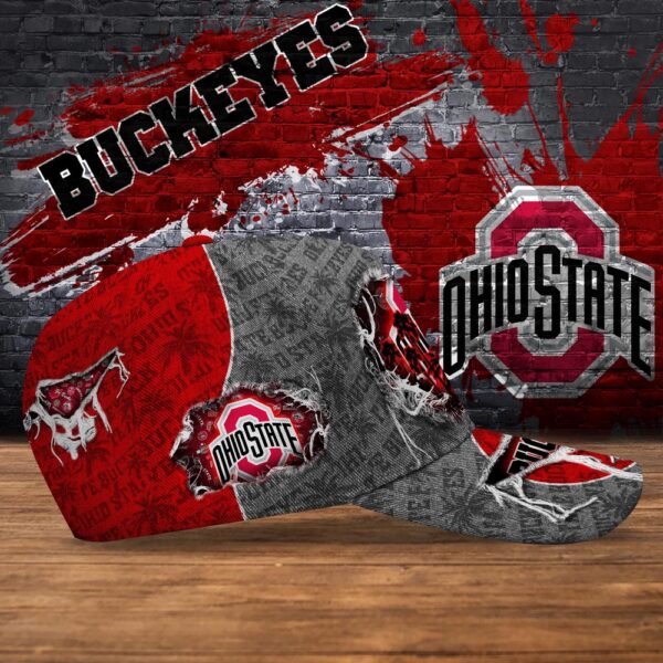 Customized NCAA Ohio State Buckeyes Baseball Cap Sporty Elegance Vibes