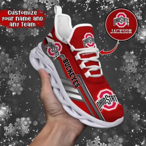 Customized NCAA Ohio State Buckeyes Sneaker Max Soul Shoes Stride Stylishly 1 mbfwnv.jpg