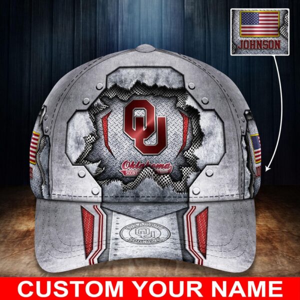 Customized NCAA Oklahoma Sooners Baseball Cap Elegance In Style