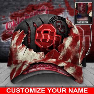 Customized NCAA Oklahoma Sooners Baseball Cap Signature Urban Style 1 v4t62i.jpg