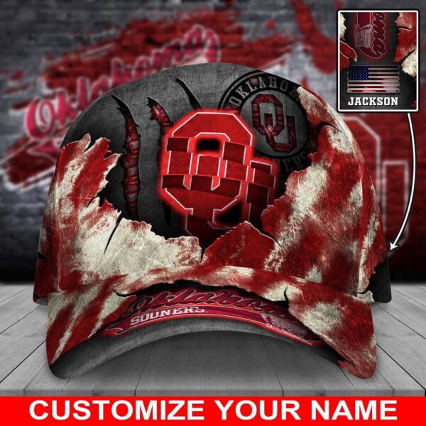 Customized NCAA Oklahoma Sooners Baseball Cap Signature Urban Style