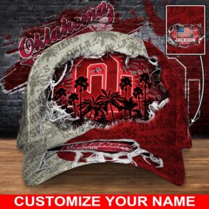 Customized NCAA Oklahoma Sooners Baseball Cap Sporty Elegance Vibes 1 dpnxu1.jpg