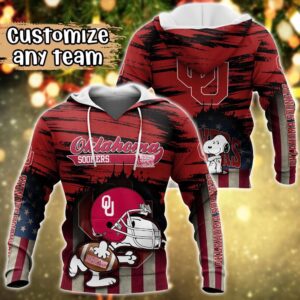 Customized NCAA Oklahoma Sooners Hoodie…