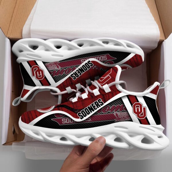 Customized NCAA Oklahoma Sooners Sneaker Max Soul Shoes Stride Into Elegance