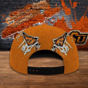 Customized NCAA Oklahoma State Cowboys Baseball Cap Chic Vibes in Headwear 3 bbspgp.jpg