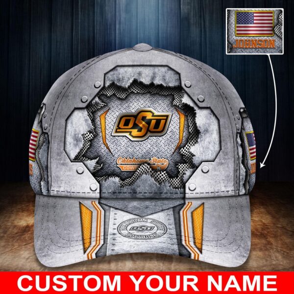 Customized NCAA Oklahoma State Cowboys Baseball Cap Elegance In Style