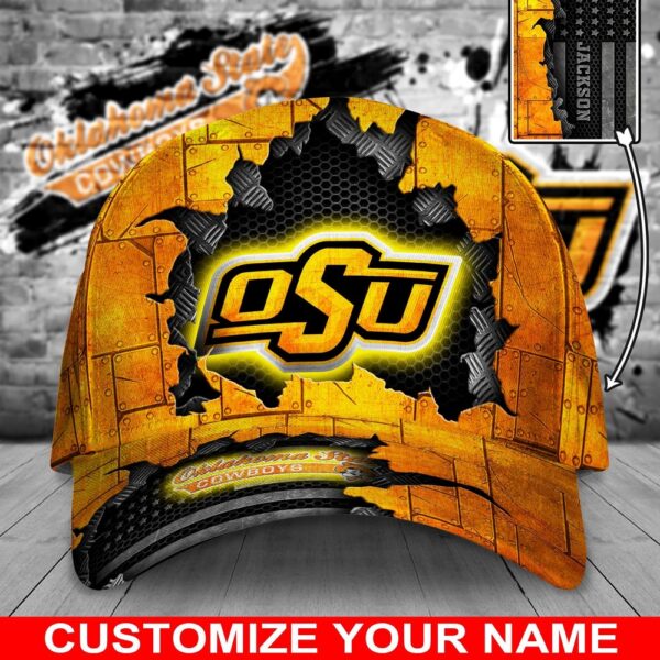 Customized NCAA Oklahoma State Cowboys Baseball Cap Glamorous Hat Bliss