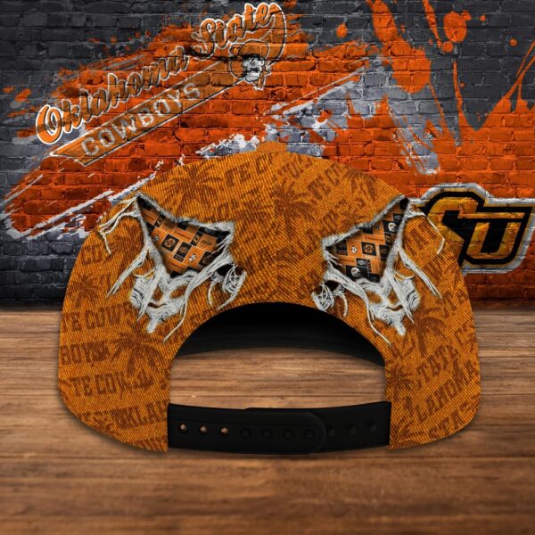 Customized NCAA Oklahoma State Cowboys Baseball Cap Sporty Elegance Vibes