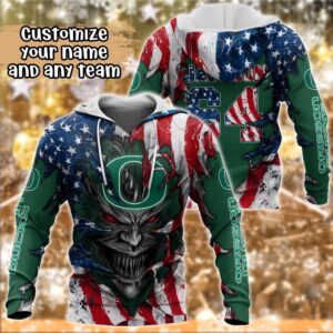 Customized NCAA Oregon Ducks Hoodie…