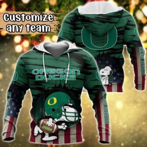 Customized NCAA Oregon Ducks Hoodie…