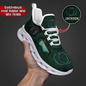 Customized NCAA Oregon Ducks Sneaker…