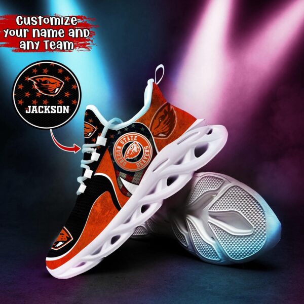 Customized NCAA Oregon State Beavers Sneaker Max Soul Shoes Stride Glamorous Soul