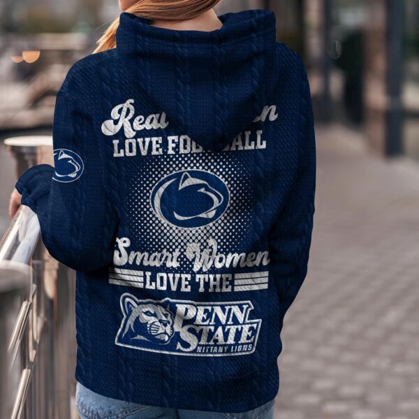 Customized NCAA Penn State Nittany Lions Hoodie 3D Chic Campus Layers For Fans