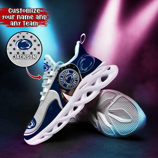 Customized NCAA Penn State Nittany Lions Sneaker Max Soul Shoes Sole Bliss