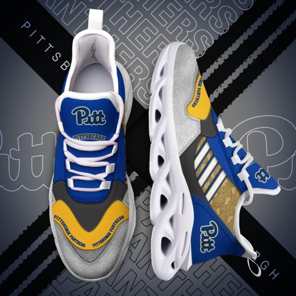 Customized NCAA Pittsburgh Panthers Sneaker Max Soul Shoes Kick Bliss Parade