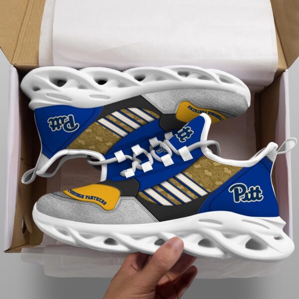 Customized NCAA Pittsburgh Panthers Sneaker Max Soul Shoes Kick Bliss Parade