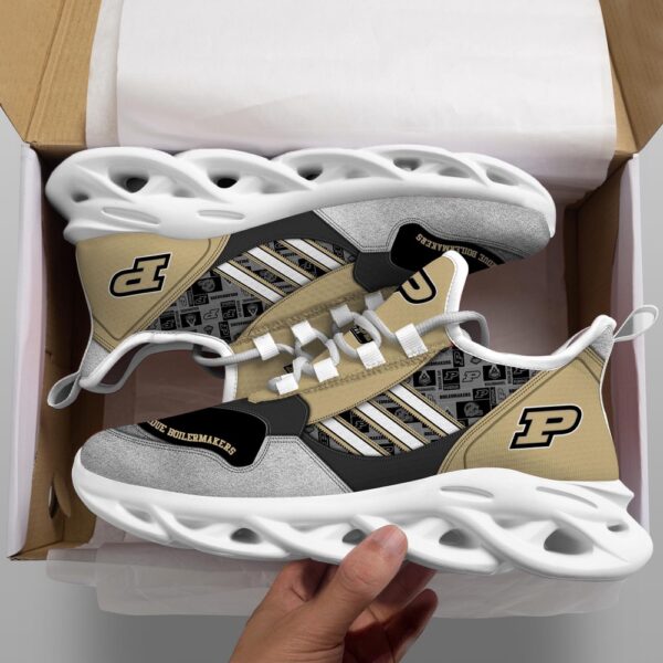 Customized NCAA Purdue Boilermakers Sneaker Max Soul Shoes Kick Bliss Parade