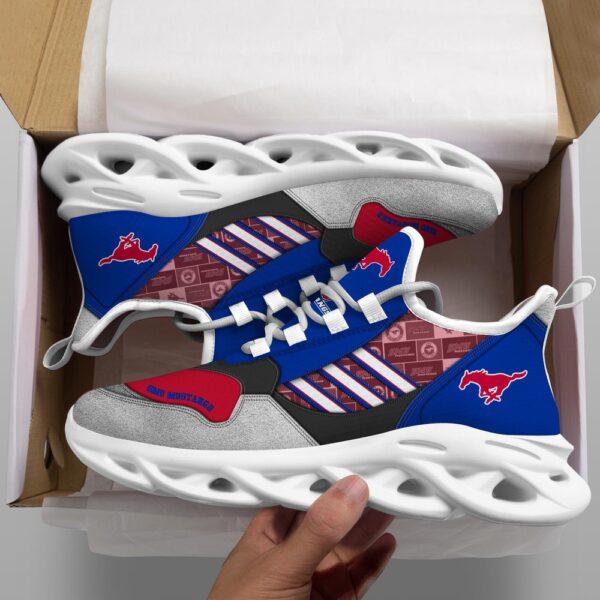 Customized NCAA SMU Mustangs Sneaker Max Soul Shoes Kick Bliss Parade