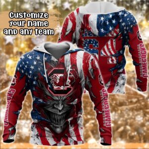 Customized NCAA South Carolina Gamecocks Hoodie 3D Athletic Bliss For Fans 1 ndmxnh.jpg