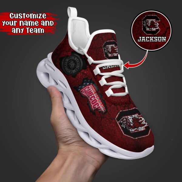 Customized NCAA South Carolina Gamecocks Sneaker Max Soul Shoes Max Comfort