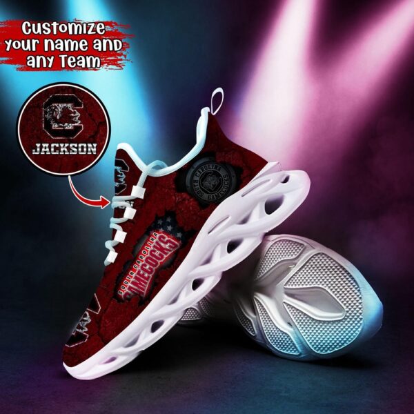 Customized NCAA South Carolina Gamecocks Sneaker Max Soul Shoes Max Comfort