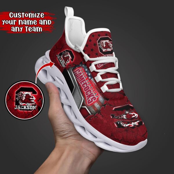 Customized NCAA South Carolina Gamecocks Sneaker Max Soul Shoes Stride In Style