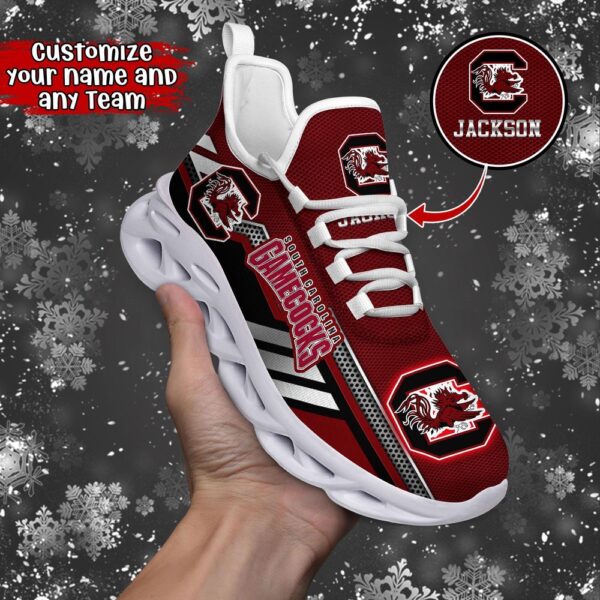 Customized NCAA South Carolina Gamecocks Sneaker Max Soul Shoes Stride Stylishly