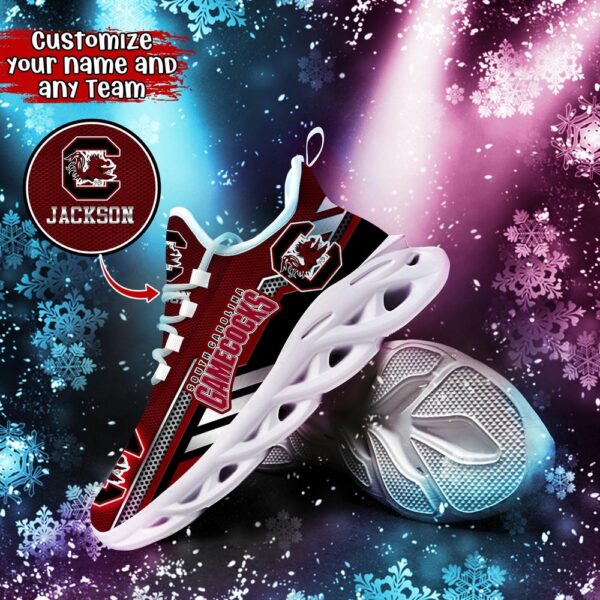 Customized NCAA South Carolina Gamecocks Sneaker Max Soul Shoes Stride Stylishly