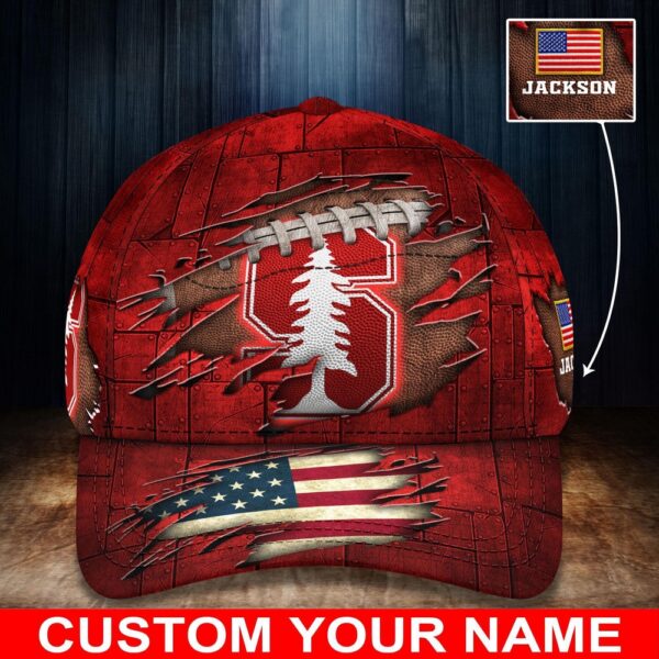 Customized NCAA Stanford Cardinal Baseball Cap Casual Elegance Threads