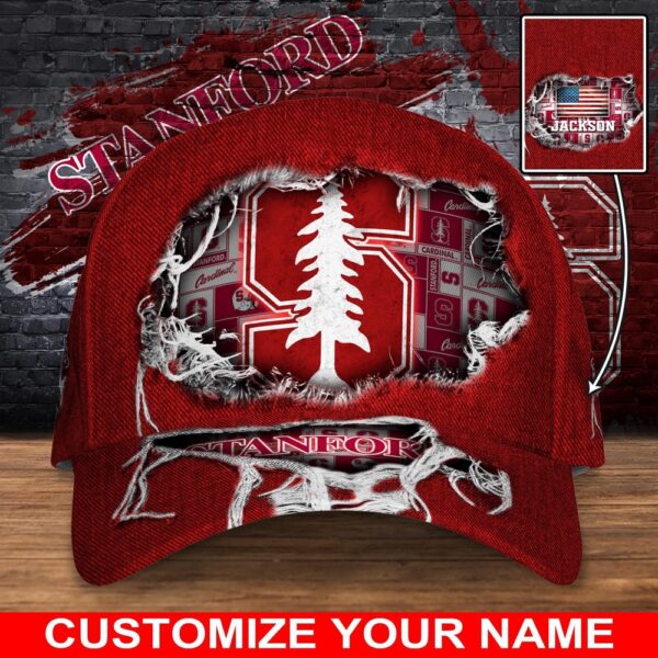 Customized NCAA Stanford Cardinal Baseball Cap Chic Vibes in Headwear