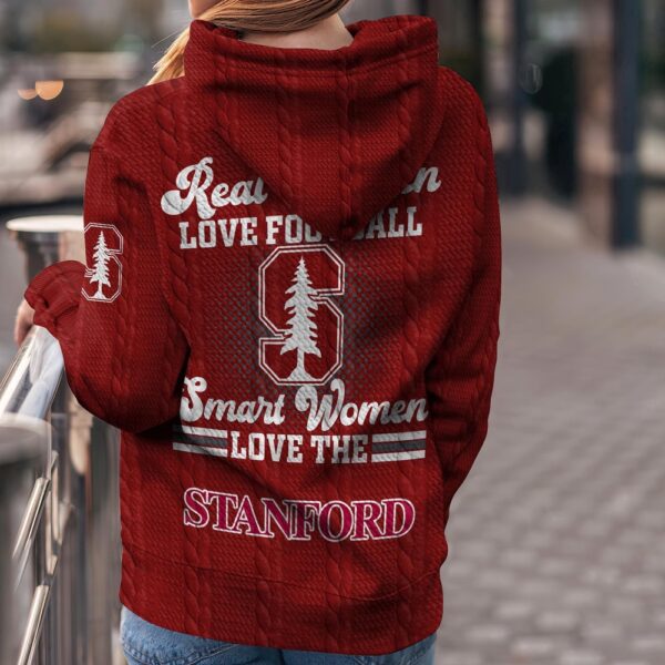 Customized NCAA Stanford Cardinal Hoodie 3D Chic Campus Layers For Fans