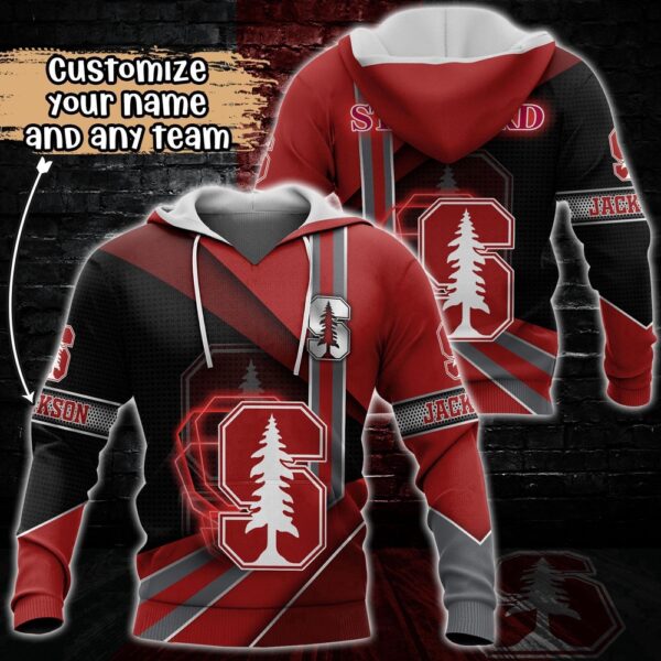 Customized NCAA Stanford Cardinal Hoodie 3D Cozy Vibes For Fans