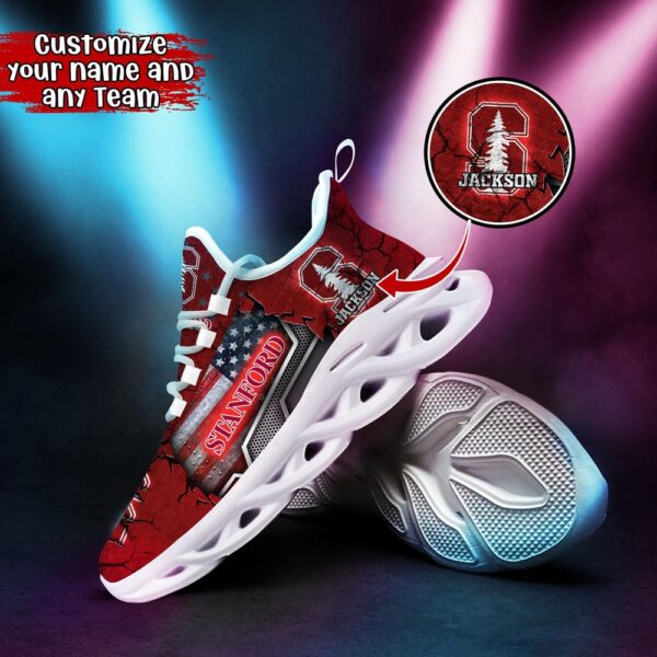 Customized NCAA Stanford Cardinal Sneaker Max Soul Shoes Stride In Style