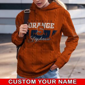 Customized NCAA Syracuse Orange Hoodie…