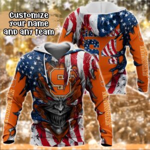 Customized NCAA Syracuse Orange Hoodie…